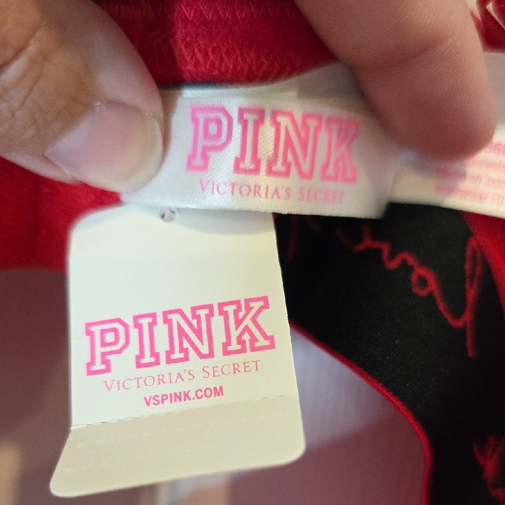 NWT Pink by Victoria's Secret Wear Everywhere Push-Up Bra in Red, Size 36DD - Picture 12 of 12